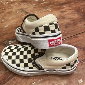 Kids Vans Checkerboard Skate Shoe